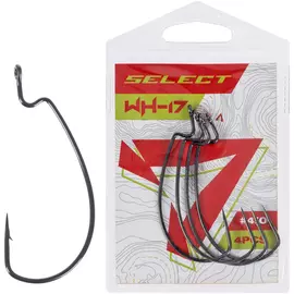 Гачок Select WH-17 #4/0 (4 шт / уп), Номер гачка, №: 4/0, фото 